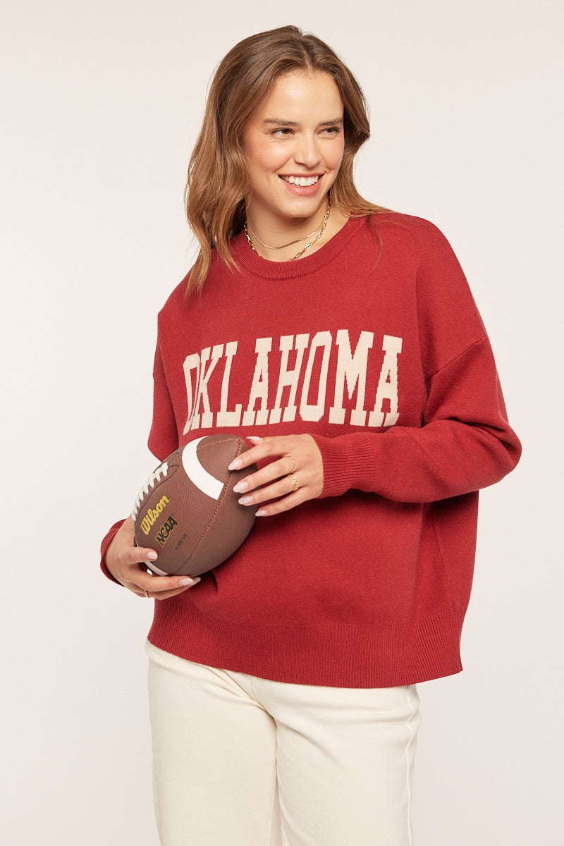 GW180K Ok Graphic Crewneck Sweater