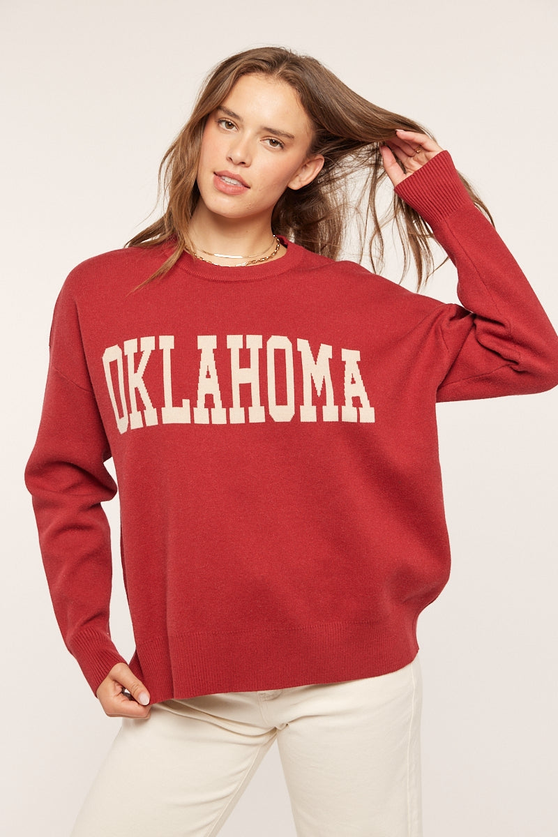 GW180K Ok Graphic Crewneck Sweater