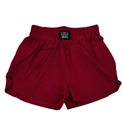 OG-Short Maroon Lulu Mac