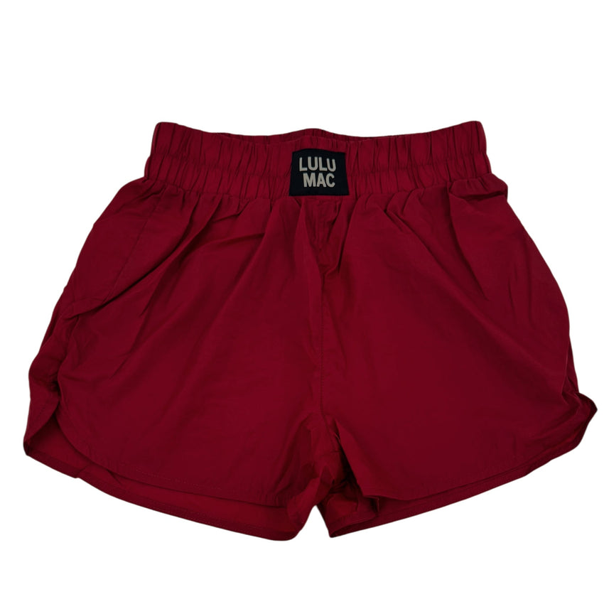 OG-Short Maroon Lulu Mac