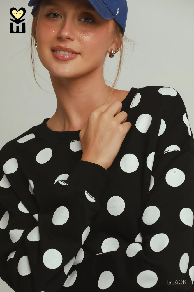 H1259-S Polka Dot Skort