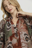 C7073 Mixed Floral Dress