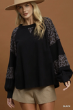 N7153 Leopard Mix Thermal Top