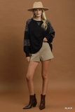 N7153 Leopard Mix Thermal Top