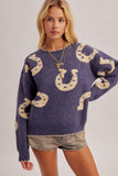 34684 Horse Shoe Sweater