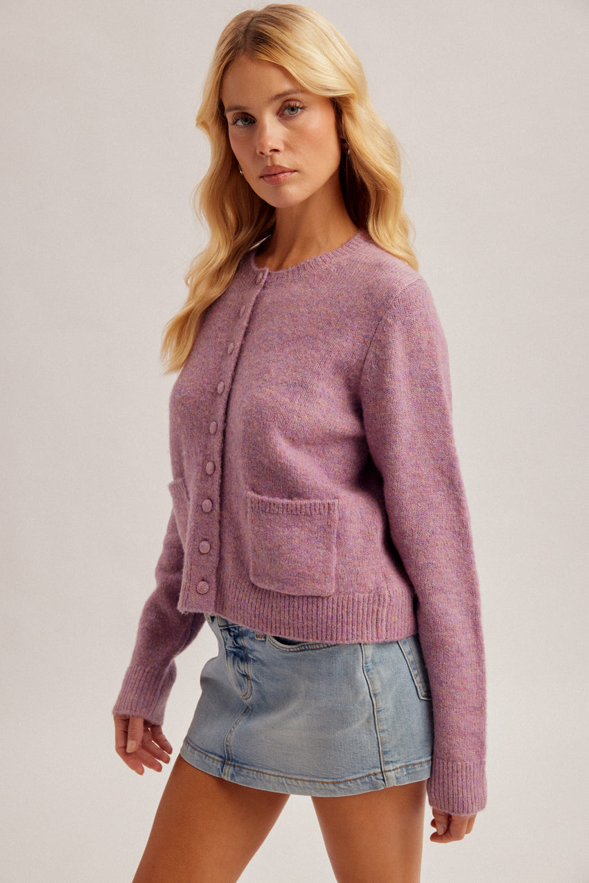 34589 Patch Pocket Cardigan