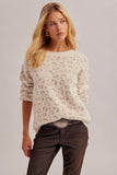 37981 Animal Print Sweater