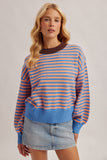 37986 Multi Color Stripe Pullover