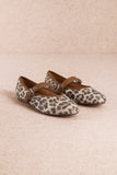 The Soho/Leopard Ballet Flat
