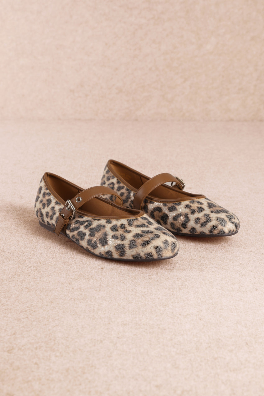The Soho/Leopard Ballet Flat