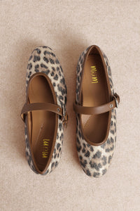 The Soho/Leopard Ballet Flat
