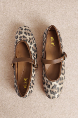The Soho/Leopard Ballet Flat