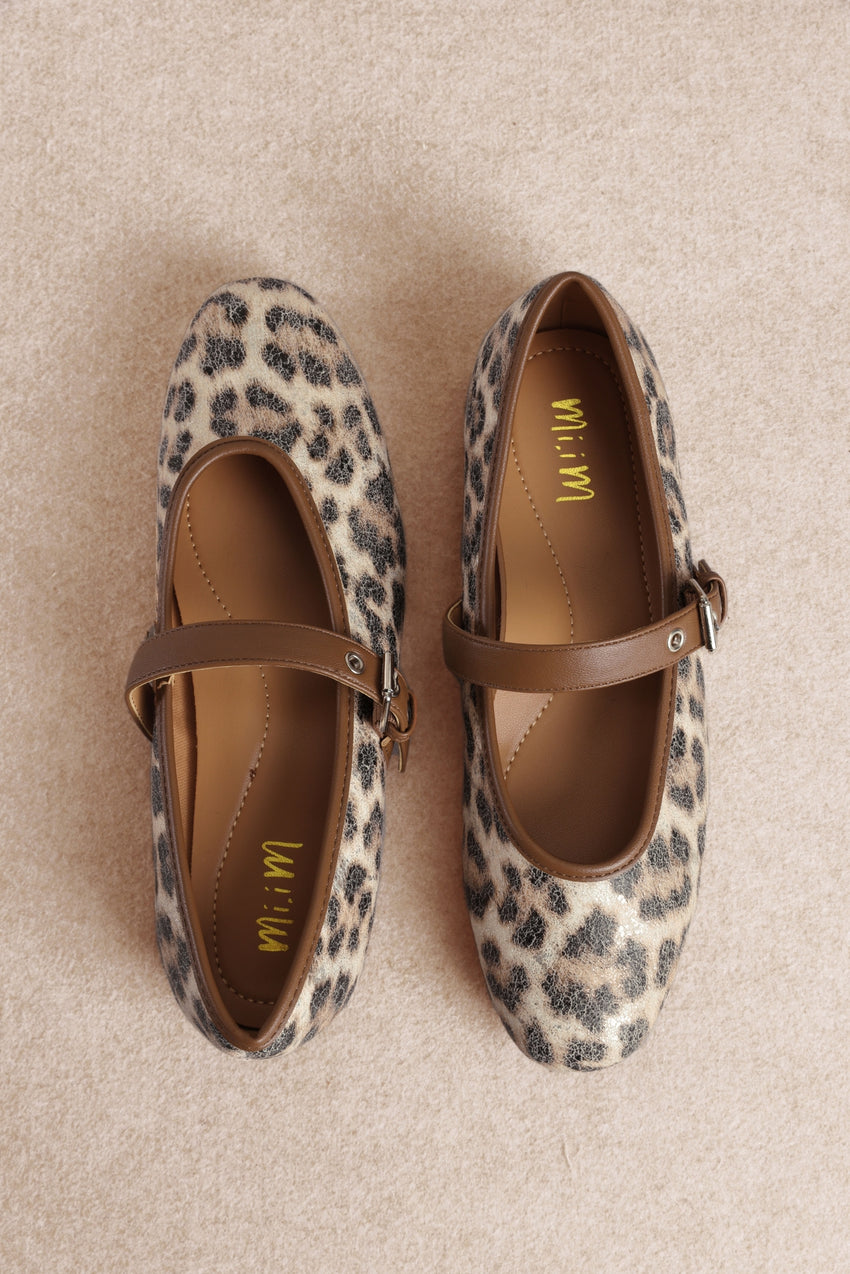 The Soho/Leopard Ballet Flat