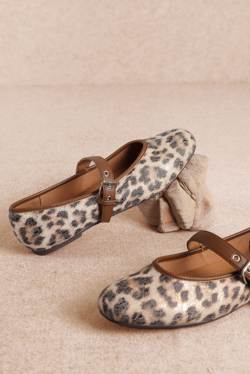 The Soho/Leopard Ballet Flat
