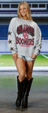 OU STAR EMBELLISHMENT SWEATSHIRT