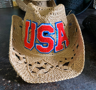 USA Cowgirl Hat