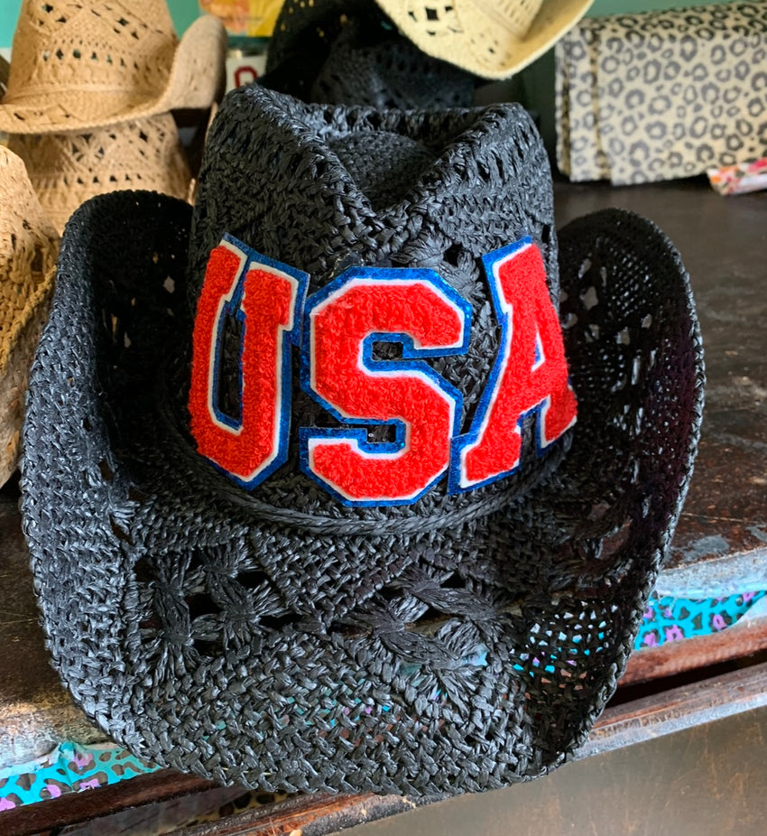 USA Cowgirl Hat