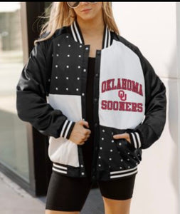 OU SOONERS BOMBER JACKET