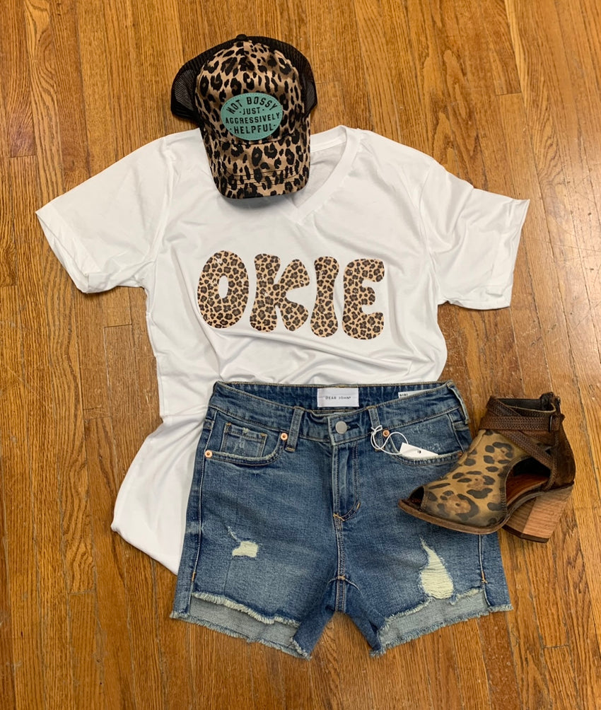 LEOPARED OKIE TEE