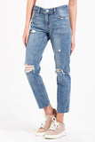 Blaire Central Avenue High Rise Distressed Jean