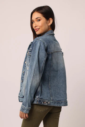 Elsie Destructed Denim Jacket