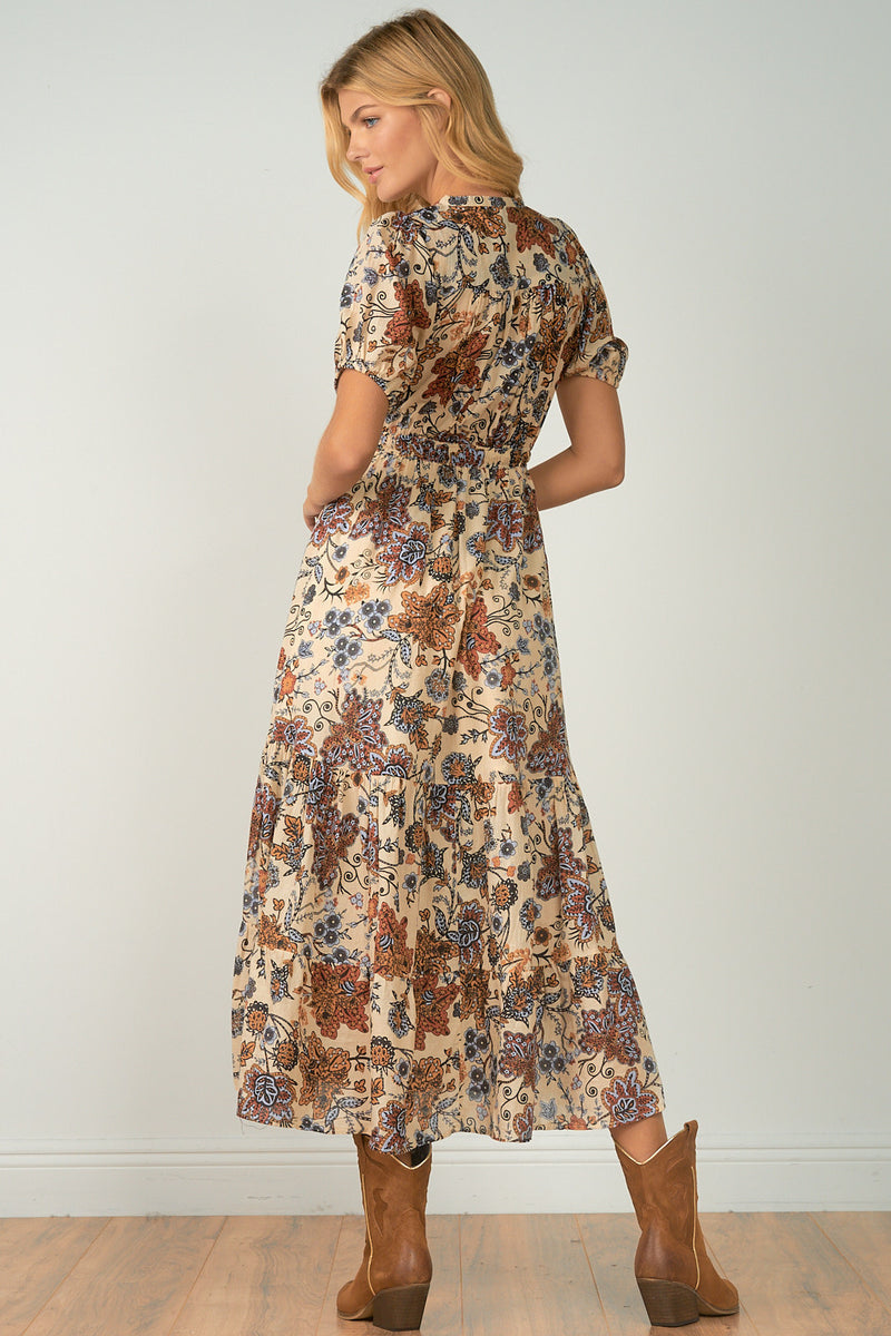 Violetta Floral Maxi Dress