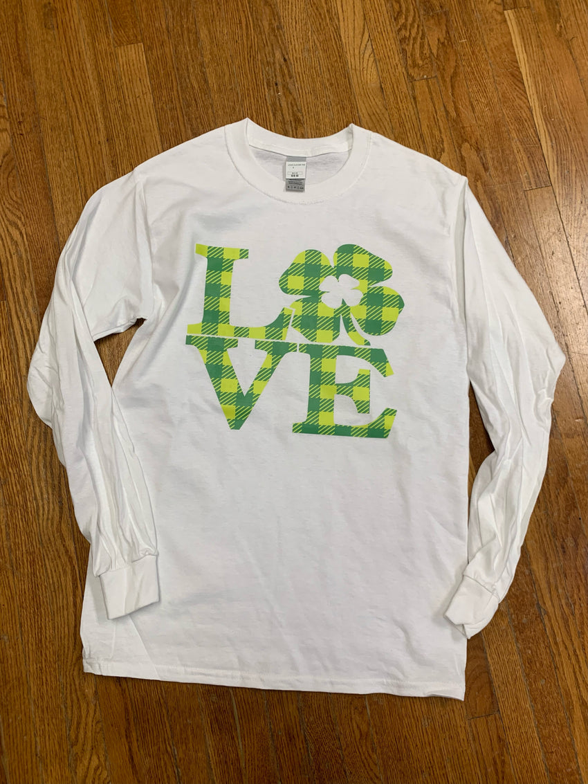 Buffalo Plaid LOVE Tee
