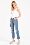 Blaire Central Avenue High Rise Distressed Jean