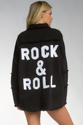 Rock and Roll Embroidered Jacket