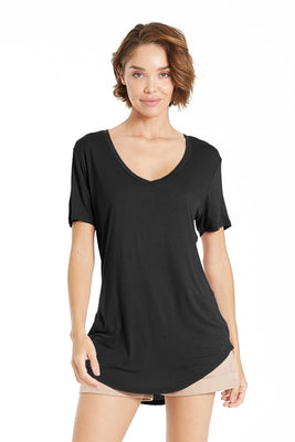 Black Megan Knit Top