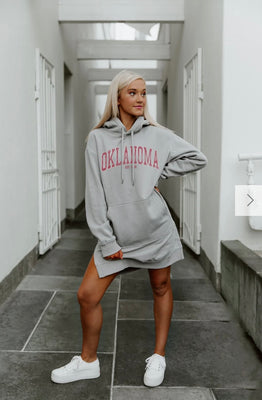 OU Game Day Hoodie Dress