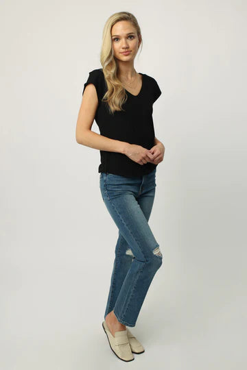Uri Thermal V-Neck Top