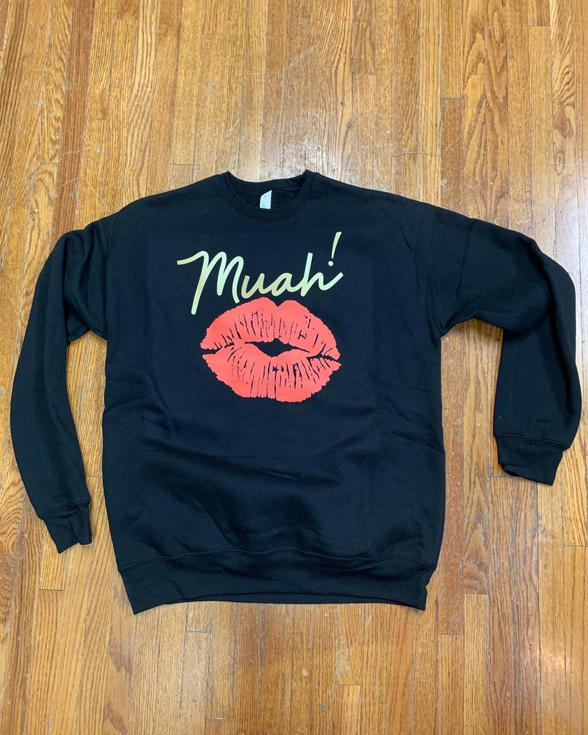 Big Kiss Valentines Day Sweatshirt