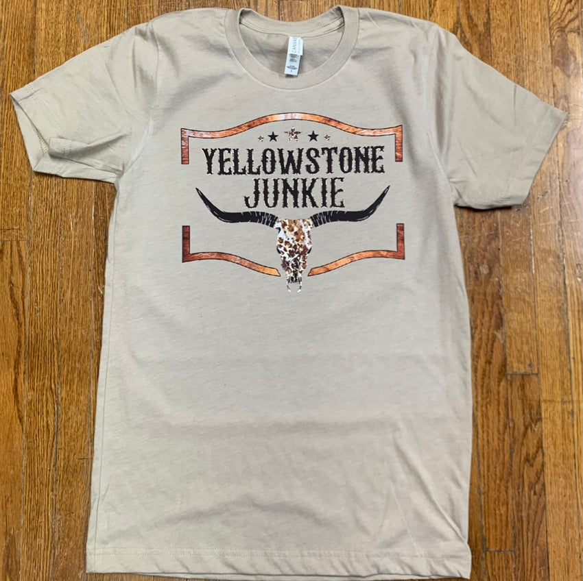 Yellowstone Junkie Tee