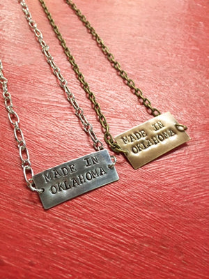 Made in Oklahoma Necklace
